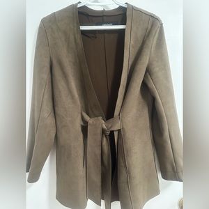 Zara Suede Blazer